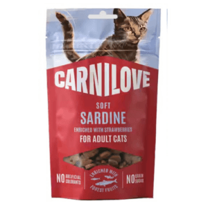 Przysmaki dla kota CARNILOVE Crunchy Snack Soft sardynki 50g