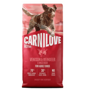 Karma dla psa CARNILOVE Adult dziczyzna renifer 1.5kg