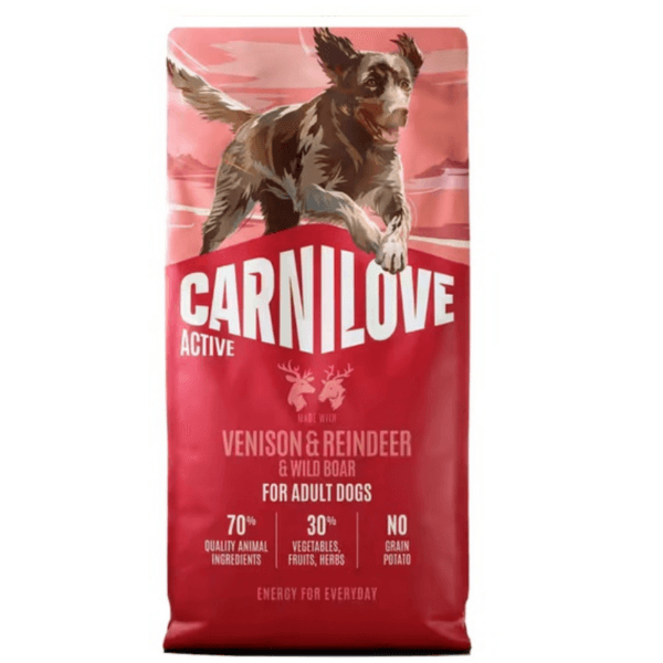 Karma dla psa CARNILOVE Adult dziczyzna renifer 1.5kg