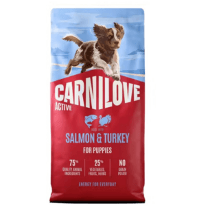 Karma dla psa CARNILOVE Puppy łosoś indyk 1.5kg
