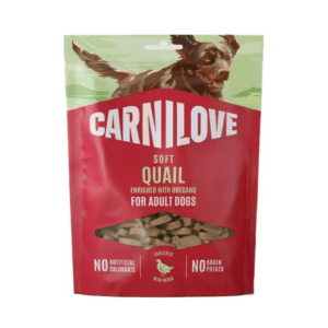 Przysmaki dla psa CARNILOVE Dog Soft Snack przepiórka 200g