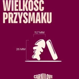 rzysmaki dla psa CARNILOVE Dog Soft Snack pstrąg 200g 2