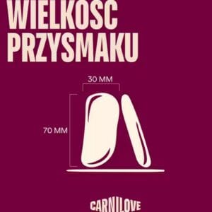 Przysmaki dla psa CARNILOVE Jerky jagnięcina łosoś 100g 2