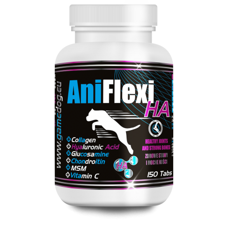 Suplementy dla psów GAME DOG AniFlexi HA 150 tabl