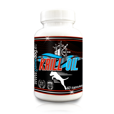 Suplementy dla psów GAME DOG krill oil 60 kaps Suplementy dla psów GAME DOG krill oil 60 kaps