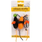 Zabawka dla kota DINGO myszki z Salem 3 szt