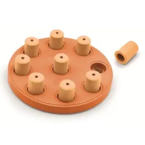 Zabawka dla psa OUTWARD HOUND Smart Composite Orange - gra edukacyjna