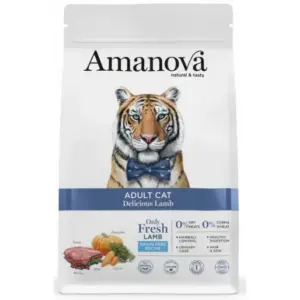 Karma dla kota AMANOVA jagnięcina 1.5kg