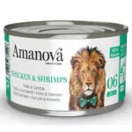 Karma dla kota AMANOVA kurczak krewetki 70g