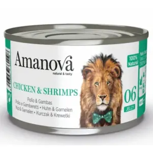 Karma dla kota AMANOVA kurczak krewetki 70g