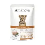 Karma dla kota AMANOVA kurczak ryba 85g