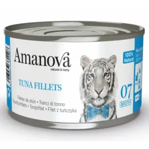 Karma dla kota AMANOVA tuńczyk bulion 70g