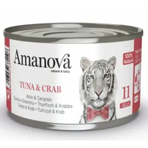 Karma dla kota AMANOVA tuńczyk krab 70g