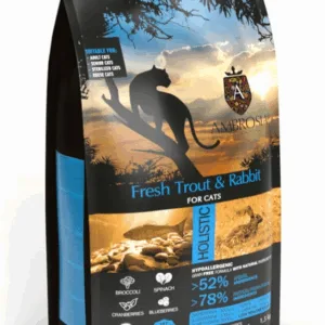 Karma dla kota AMBROSIA świeży pstrąg królik 1.5kg