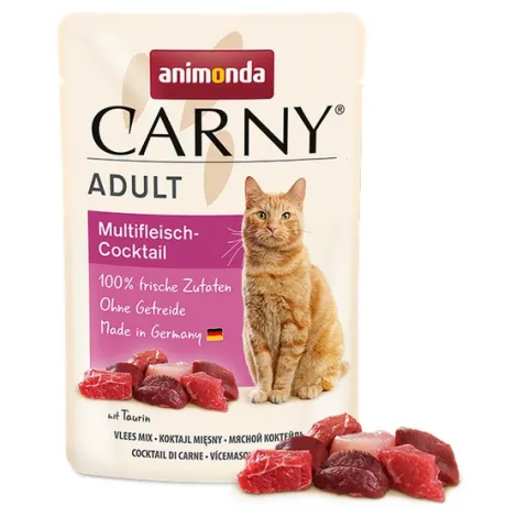 Karma dla kota ANIMONDA carny mix mięsny 85g