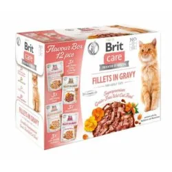 Karma dla kota BRIT CARE filet box sasz. 12x85g