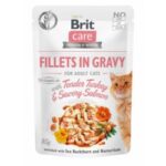 Karma dla kota BRIT CARE filet indyk łosoś sasz. 85g