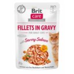 Karma dla kota BRIT CARE filet łosoś sasz. 85g