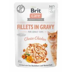 Karma dla kota BRIT CARE filet z kurczaka sasz. 85g