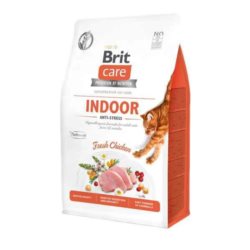 Karma dla kota BRIT CARE grain free anti-stress indoor 400g