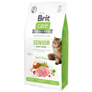 Karma dla kota BRIT CARE grain free senior weight control 7kg