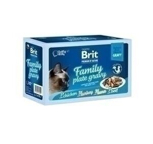 Karma dla kota BRIT premium family plate sterilised 12x85g