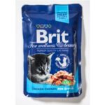 Karma dla kota BRIT premium filet kurczak sasz. 85g