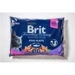 Karma dla kota BRIT premium ryba sasz. 4x100g