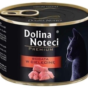 Karma dla kota DOLINA NOTECI cielęcina 185g