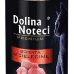 Karma dla kota DOLINA NOTECI cielęcina 400g