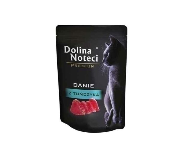 Karma dla kota DOLINA NOTECI danie z tuńczyka 85g Karma dla kota DOLINA NOTECI danie z tuńczyka 85g
