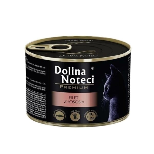 Karma dla kota DOLINA NOTECI filet z łososia 185g