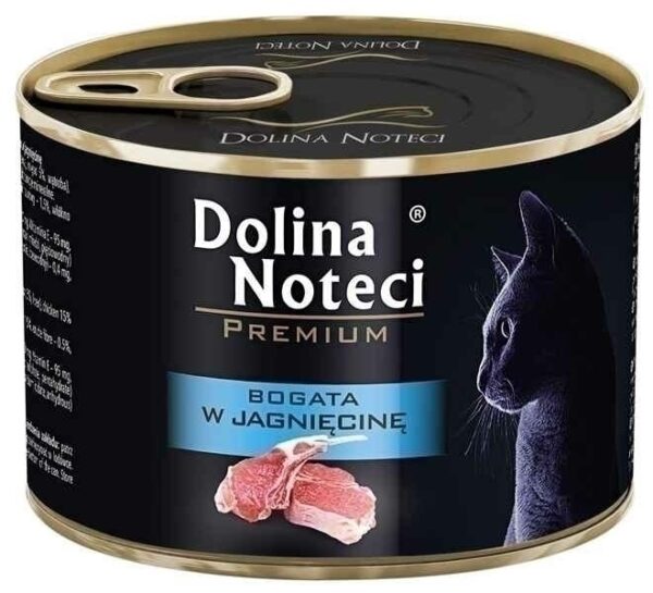 Karma dla kota DOLINA NOTECI jagnięcina 185g