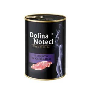 Karma dla kota DOLINA NOTECI królik 400g