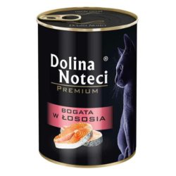Karma dla kota DOLINA NOTECI łosoś 400g