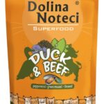 Karma dla kota DOLINA NOTECI superfood kaczka wołowina 85g