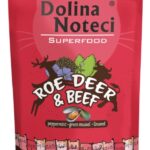 Karma dla kota DOLINA NOTECI superfood sarna wołowina 85g