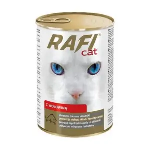 Karma dla kota RAFI wołowina 415g