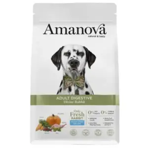 Karma dla psa AMANOVA Adult Digestive Divine królik 10kg