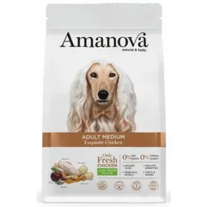 Karma dla psa AMANOVA Adult Medium Exquisite kurczak 12kg