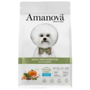 Karma dla psa AMANOVA Adult Mini Digestive Divine królik 7kg