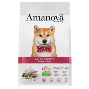 Karma dla psa AMANOVA Adult Obesity indyk 2kg