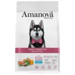 Karma dla psa AMANOVA Adult Sensitive łosoś 2kg