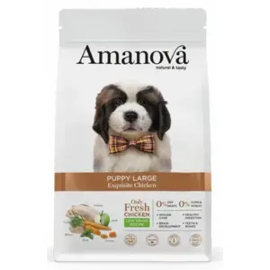 Karma dla psa AMANOVA Puppy Large Exquisite kurczak 12kg