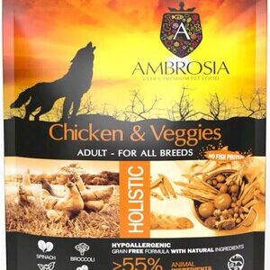 Karma dla psa AMBROSIA Kurczak i Warzywa 12kg