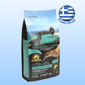 Karma dla psa AMBROSIA Mediterranean Puppy Świeża Sardynka i Śledź 5kg