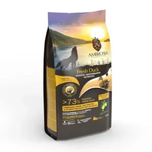 Karma dla psa AMBROSIA Mediterranean Sensitive Świeża Kaczka 1.5kg
