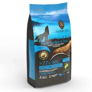 Karma dla psa AMBROSIA Mediterranean Świeża Sardynka i Tuńczyk 1.5kg