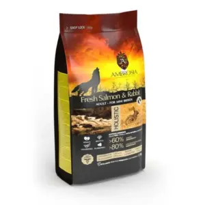 Karma dla psa AMBROSIA Mini Sensitive Świeży Łosoś i Królik 1.5kg