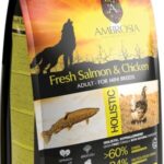 Karma dla psa AMBROSIA Mini Świeży Łosoś i Kurczak 2kg